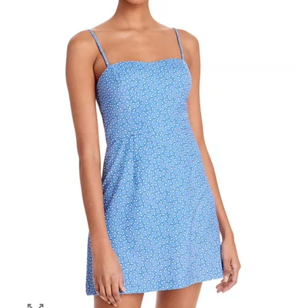 French Connection Blue Floral Dress